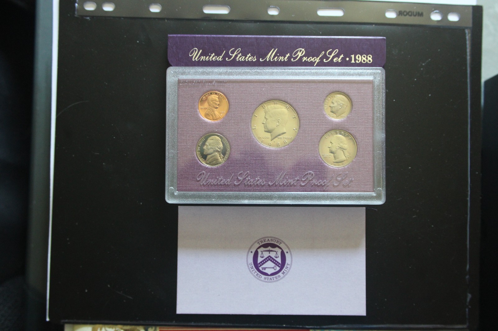 1988-S PROOF SET OGP IN EXCELLENT CONDITION CAMEO