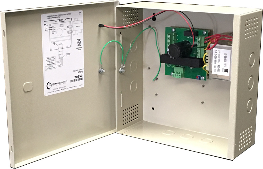 Command Access PS210 Access Control Class 2 Power Supply 78850