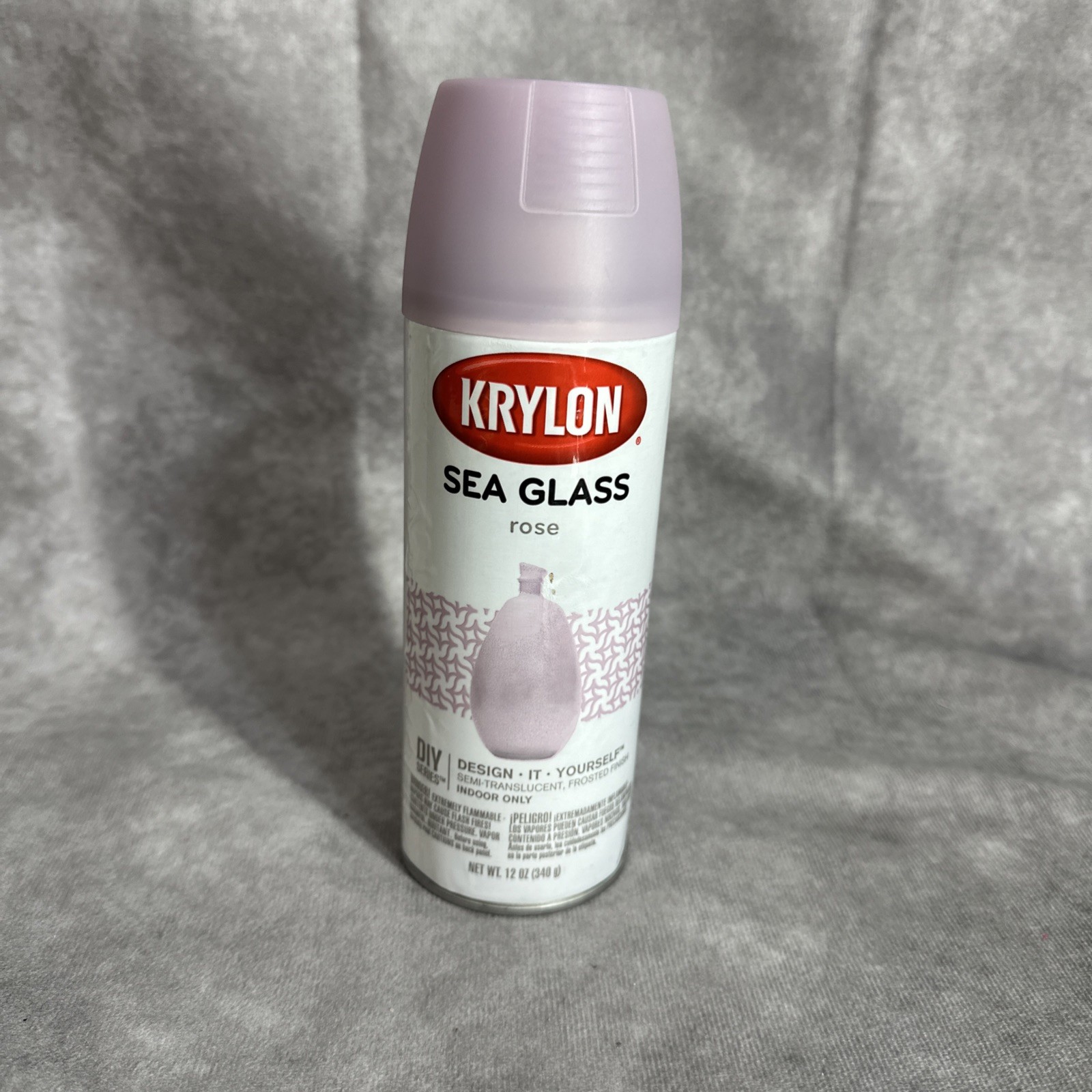 Krylon K09051000 Sea Glass Spray Paint Rose 12 oz
