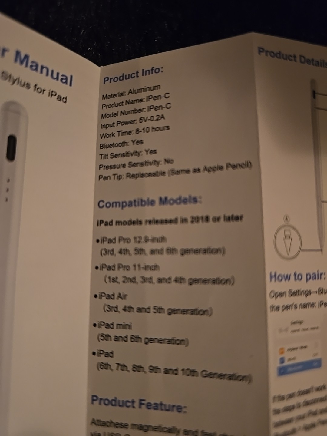 Stylus Pen for iPad