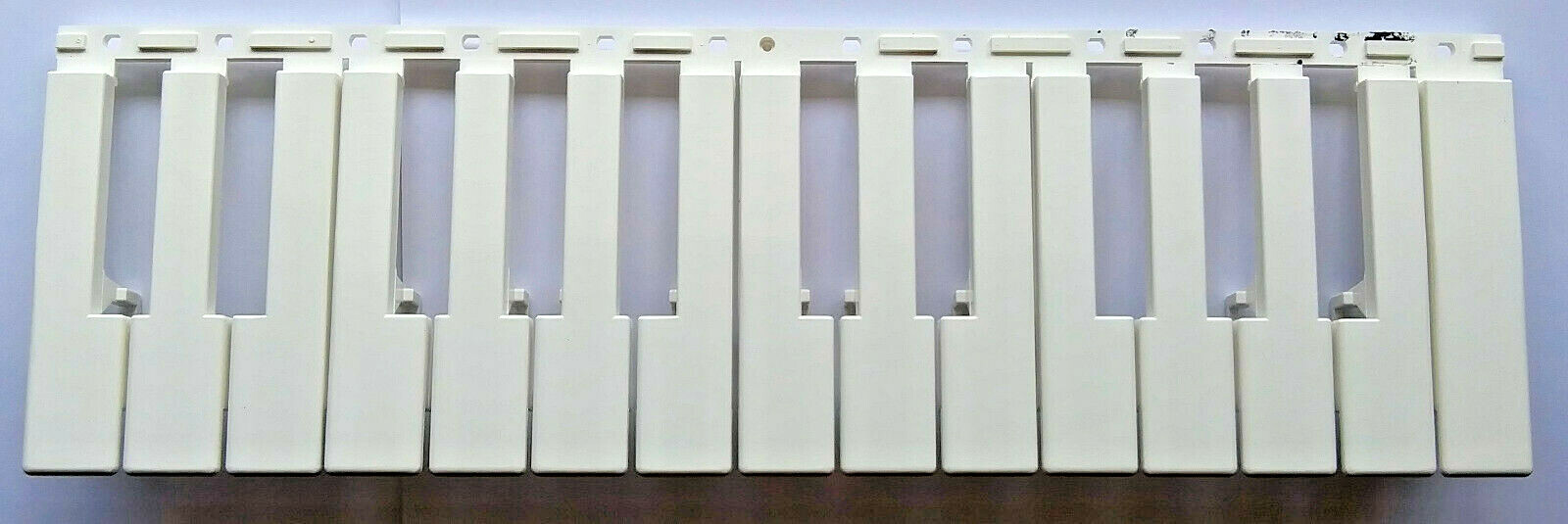Casio Replacement Part: Upper White Key Set, for Some of the Mid Size MT Models.