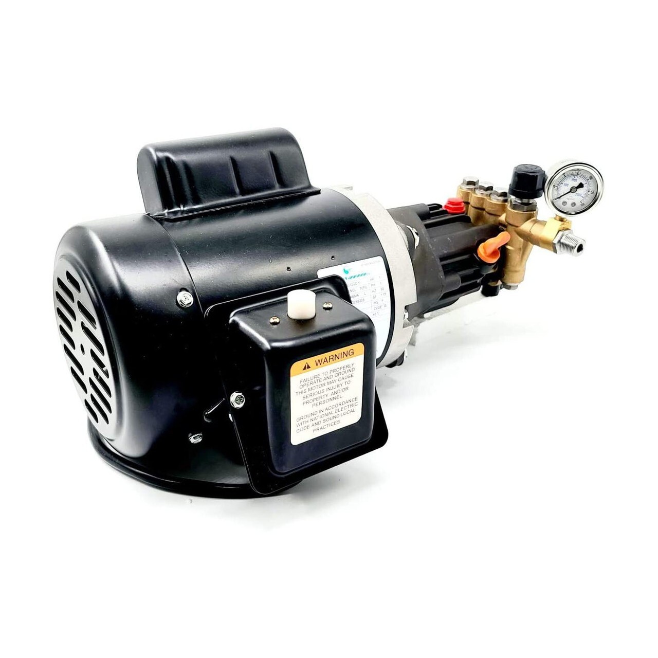 Canpump Misting & Fogging Kit: 1 hp Full-Speed Motor, 0.5 US gpm Axial Pump