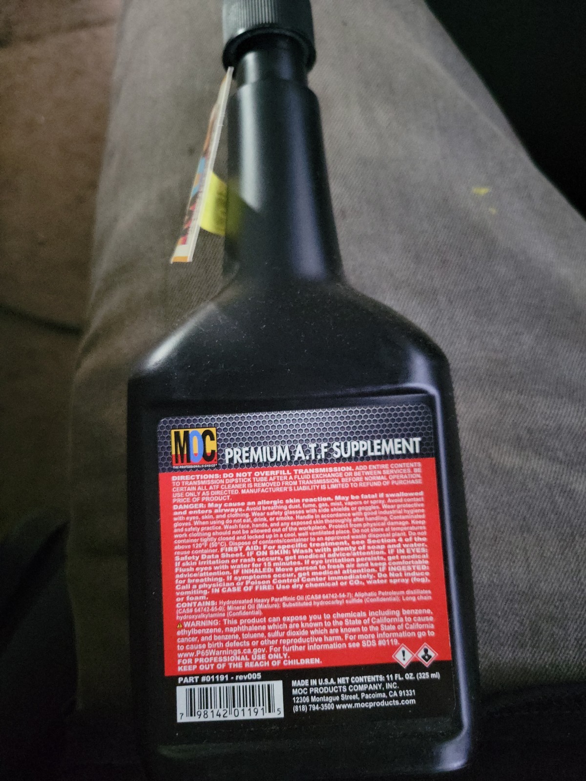 MOC Premium A.T.F. Cleaner Supplement Set
