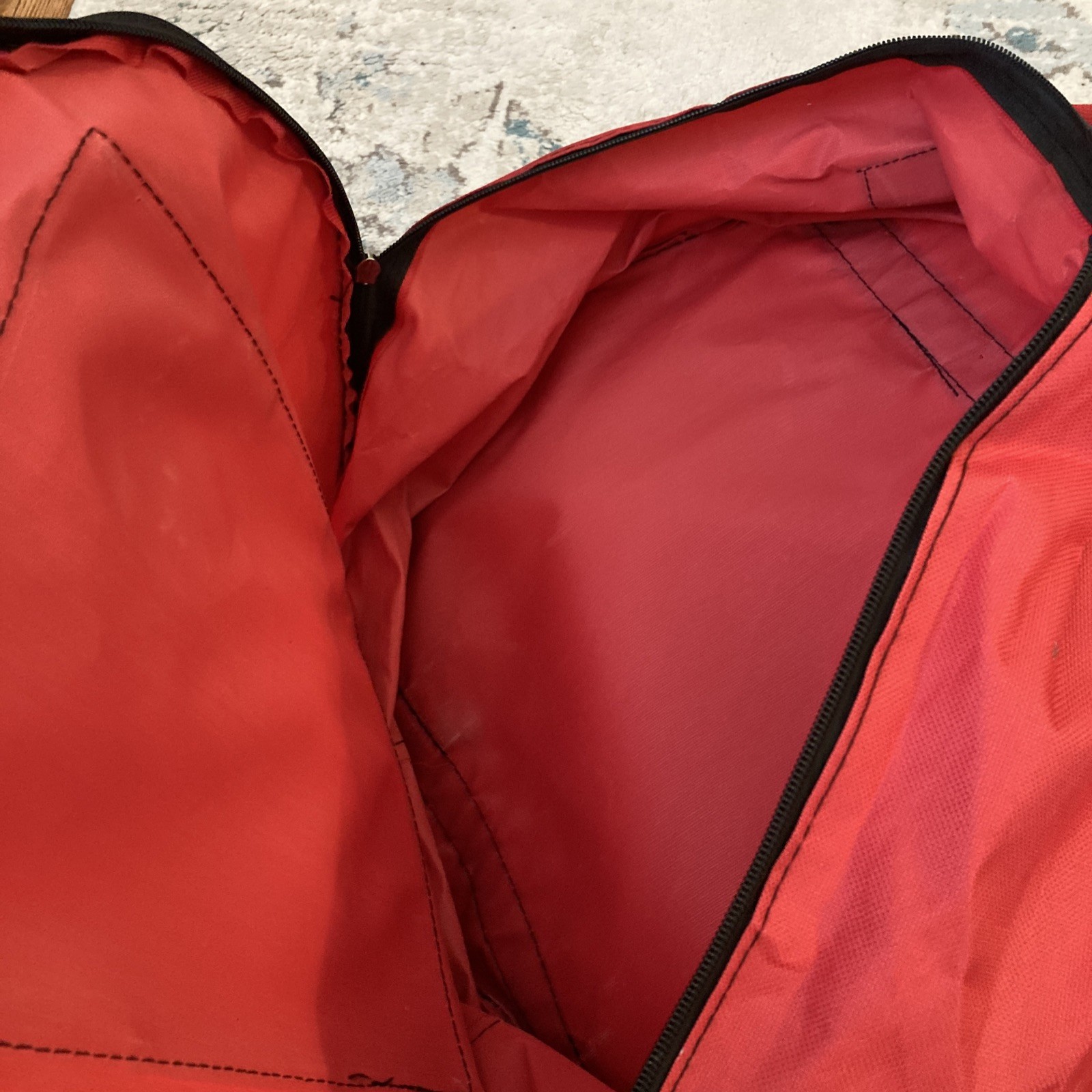 Practice Drum Pad 2 Bags Backpack 12 Inch & Snare Bag Red NICE + 2 drum keys