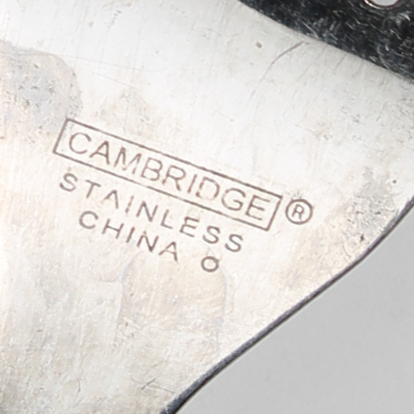 5-Piece Place Setting Cambridge Silver CBS224 Pattern Stainless Steel Rare
