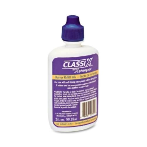 Shachihata XST40713 ClassiX Self-Inking Refill 2oz Blue Ink