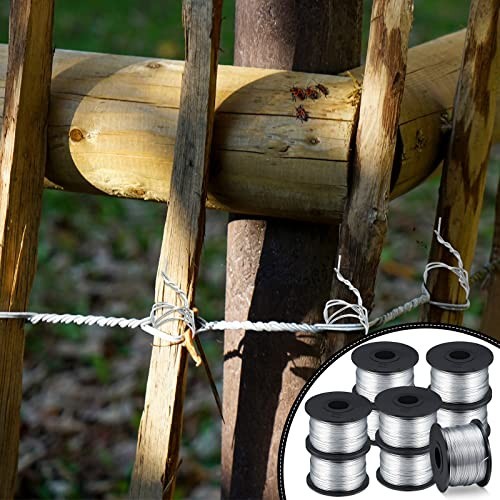 10 Rolls Rebar Tie Wire 1/32" 0.8mm 360ft Coil for Automatic Twister Machine