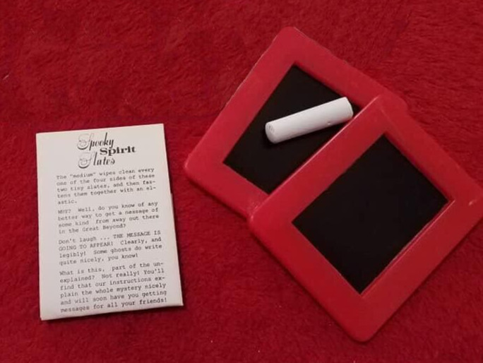 Vintage Mini Spirit Slates Magic Trick Mentalism