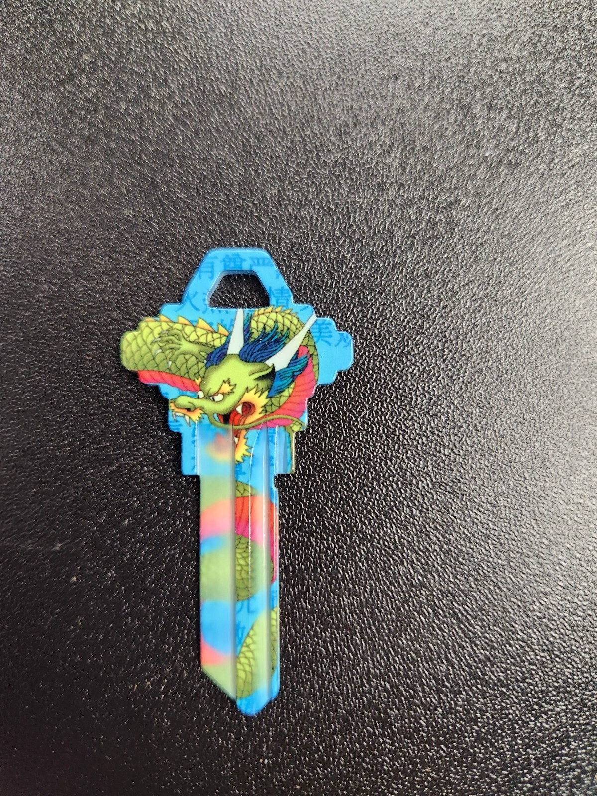 DRAGON PRINTED SCHLAGE SC1 KEYBLANK - READ DETAILS BELOW