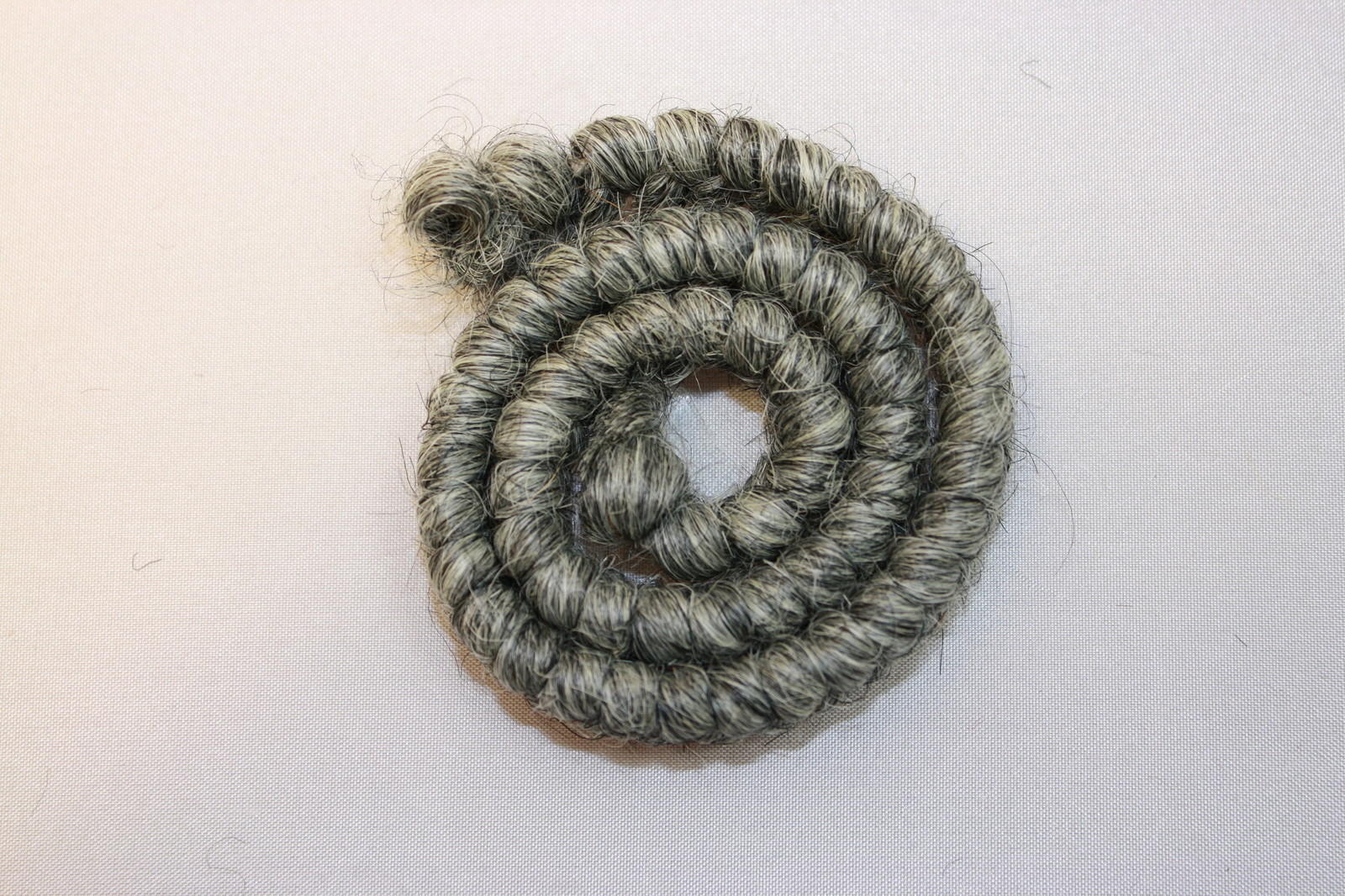All Cooped Up Medium Gray Curly Crepe Theatrical Hair