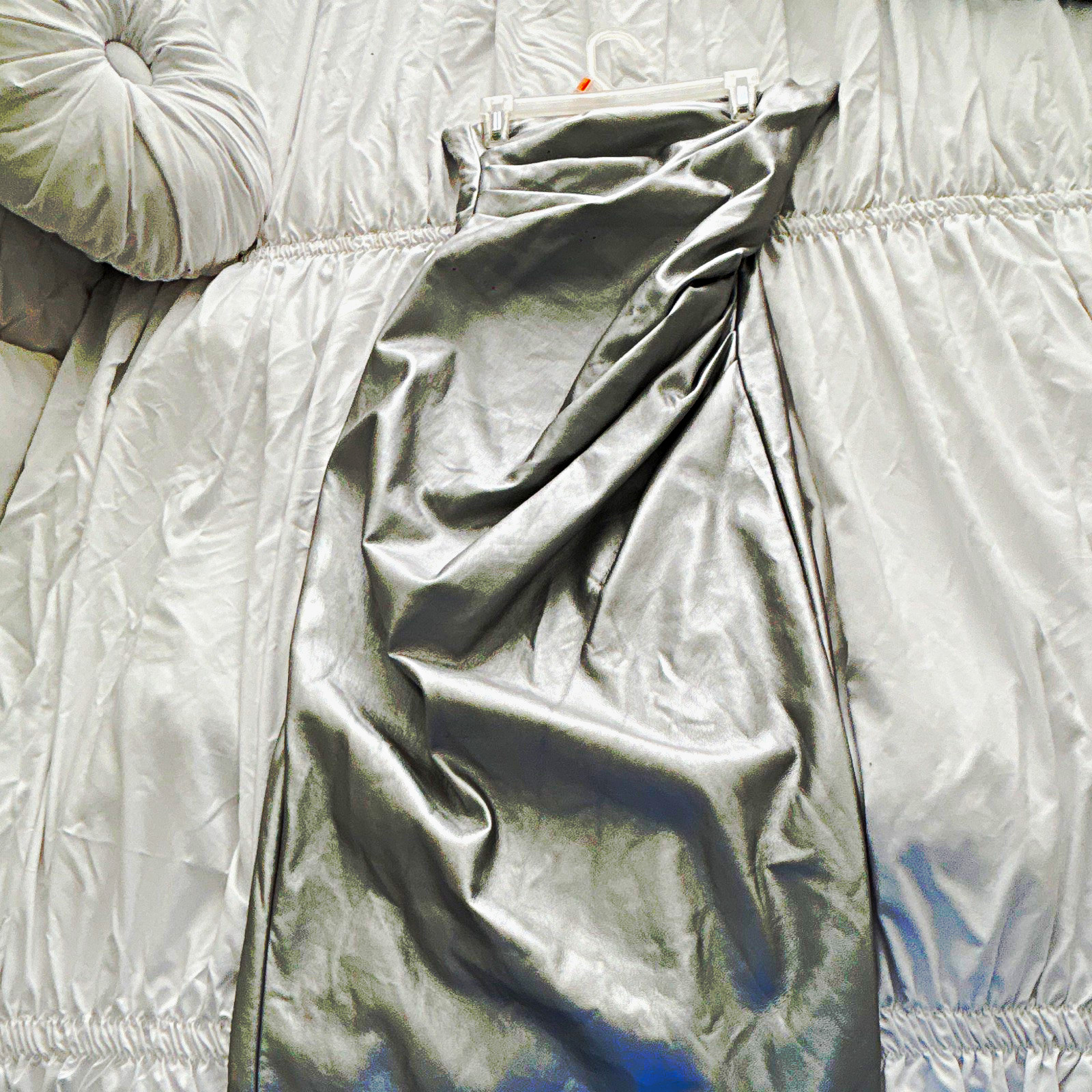 Silver  misha dress sleeveless long