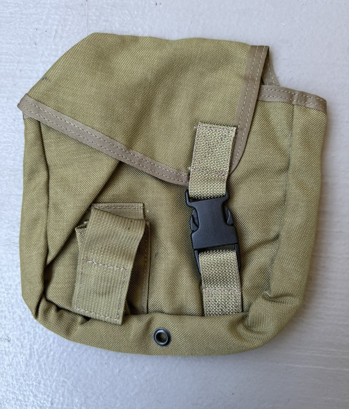 Oldgen Eagle Allied Industries SOF ELCS 2qt Canteen Pouch MJK Khaki MOLLE DET 1