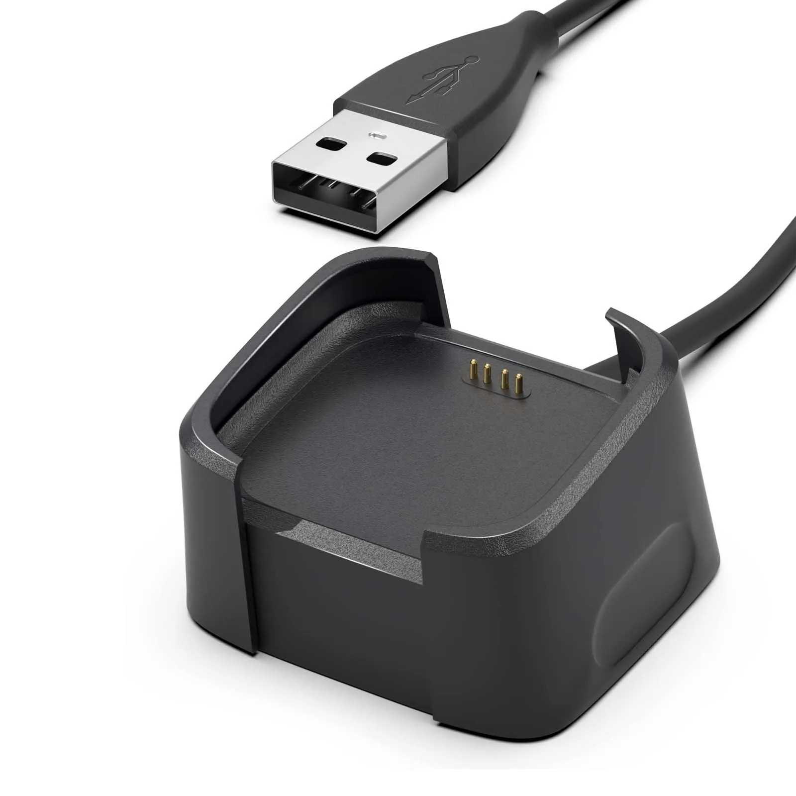 For Fitbit Versa 2 USB Charger Charging Power Dock Cradle Smart Watch
