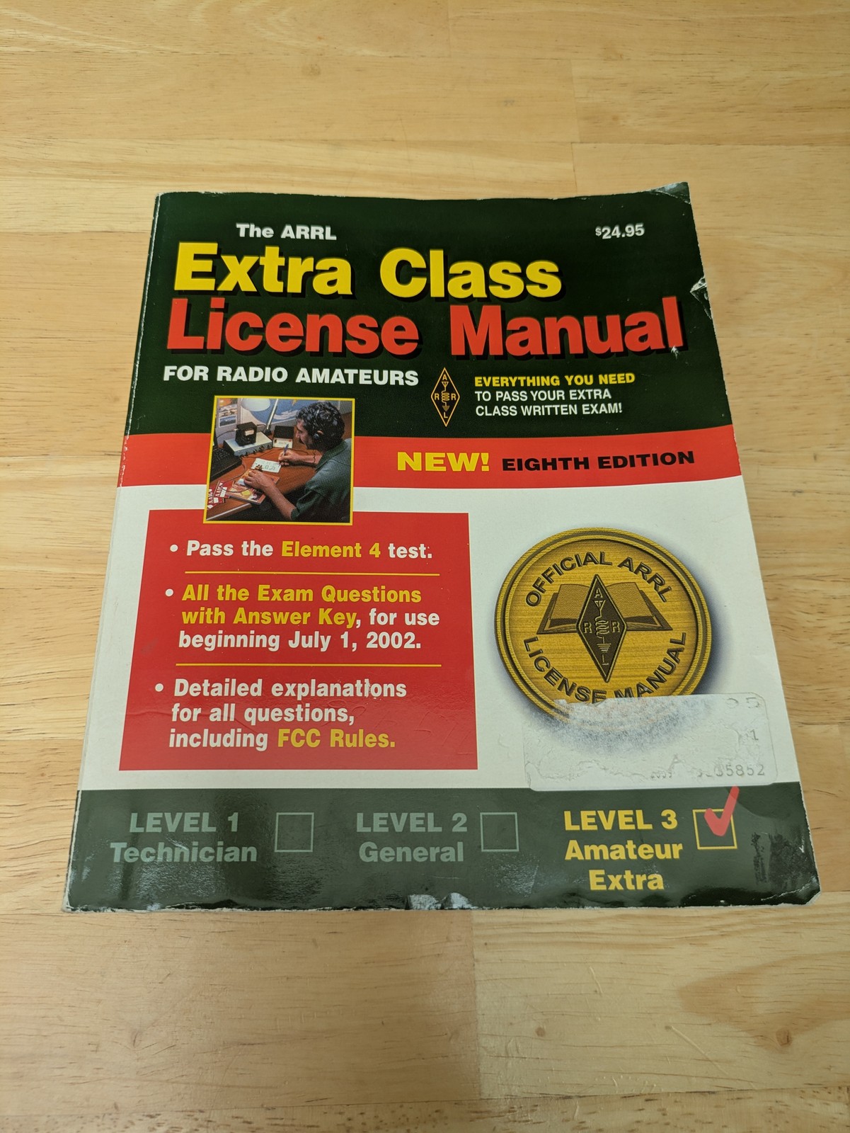ARRL Extra Class License Manual for Radio Amateurs 8th Ed