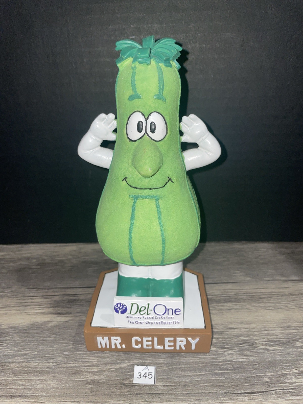 Mr. Celery Wilmington Blue Rocks Coin Bank