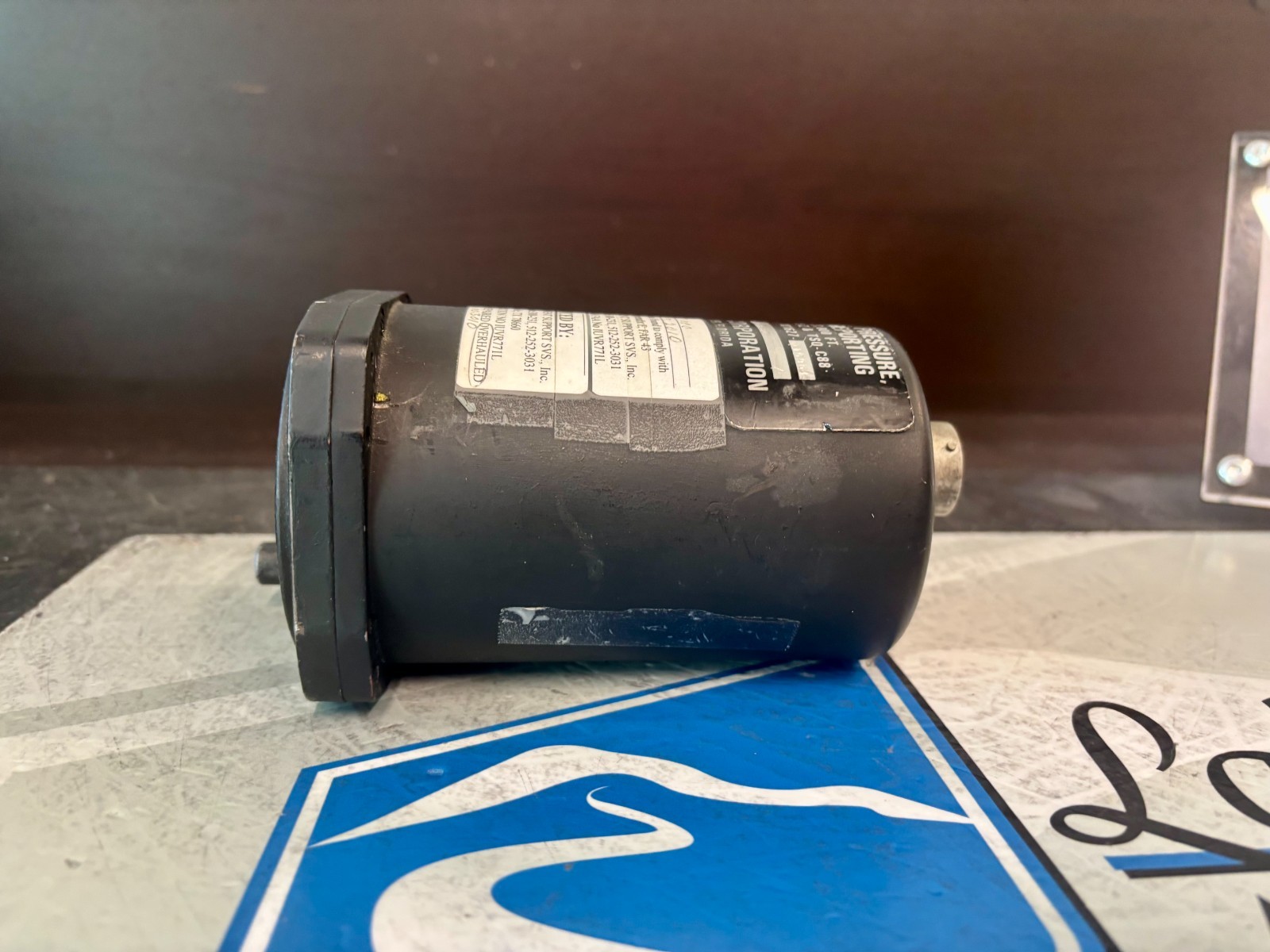 Pressure Indicator 101627-01696L Removed Working