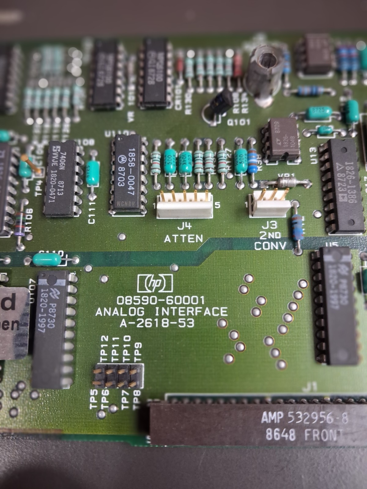 HP Analog Board For 8590a Spectrum Analyzer