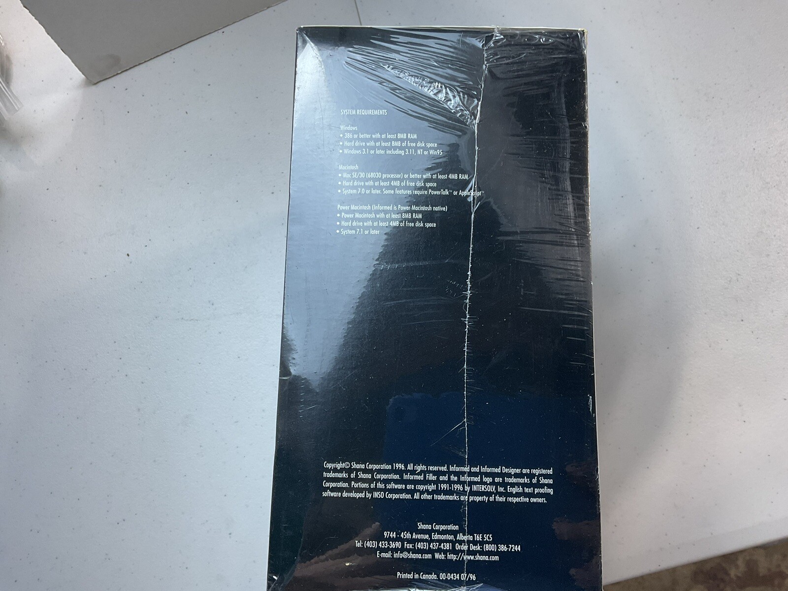 Vintage Apple Windows Informed Designer 2.0 Upgrade Software New Sealed