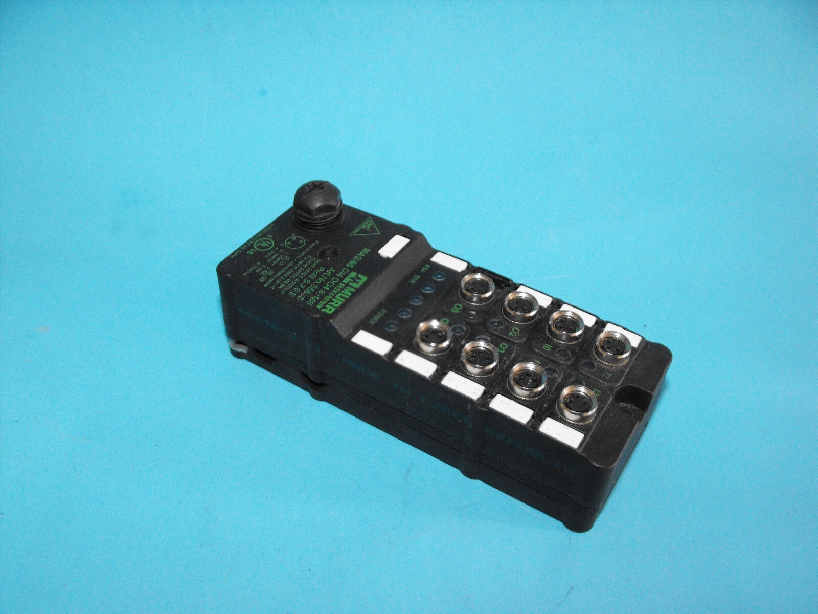 MURR ELEKTRONIK MASI65 DI4 DO4 8xM8.55635.USED
