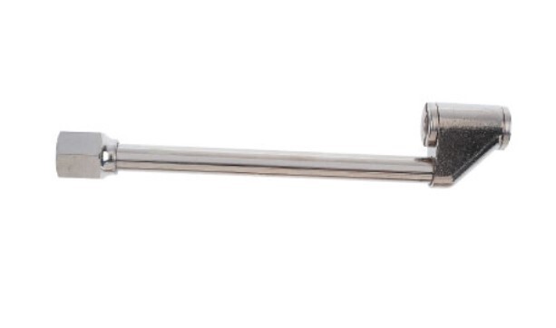 HALTEC CH-370-LO DUAL FOOT AIR CHUCK STRAIGHT ON 180 DEGREE (0-200PSI)