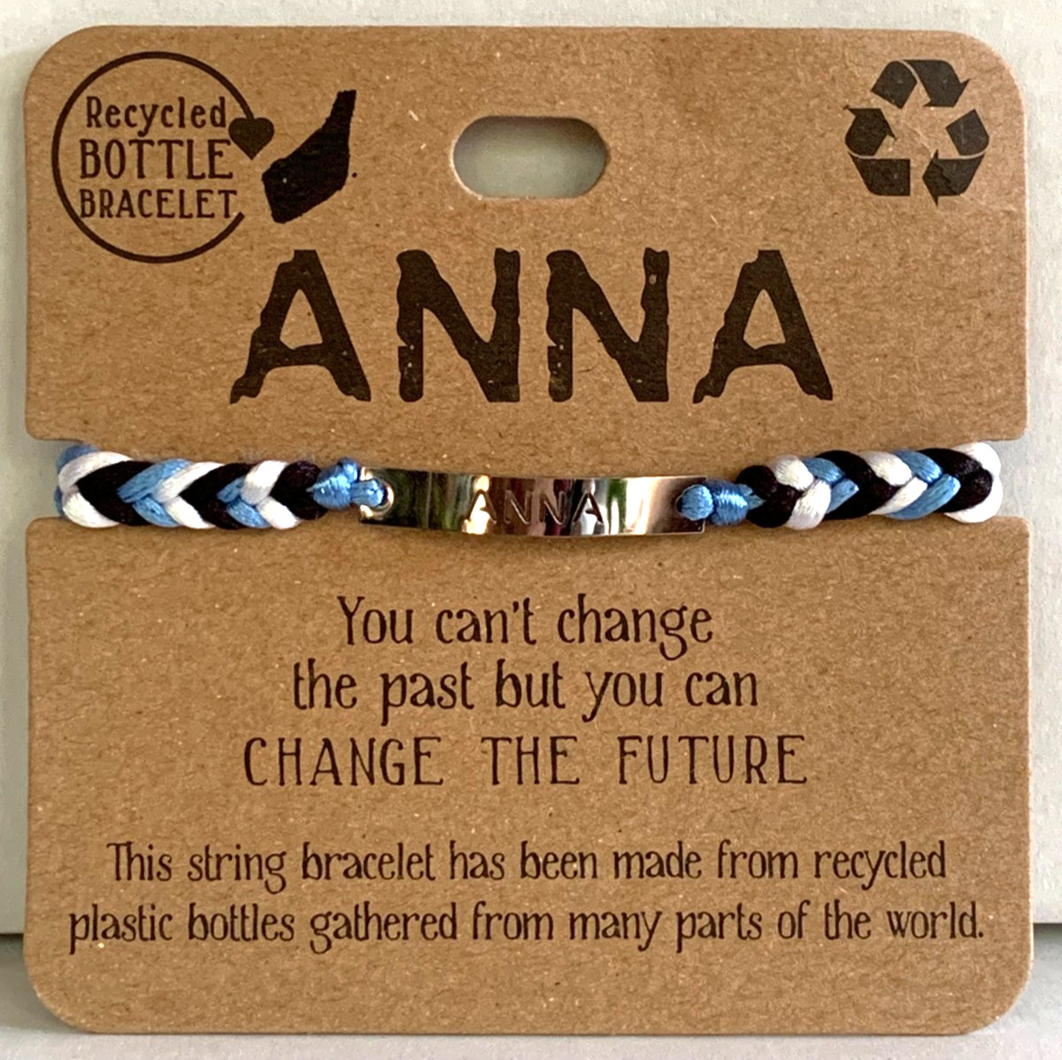 ANNA   ♻Recycled Bottle Bracelet ~Brand New ~ Great Gift 🎁