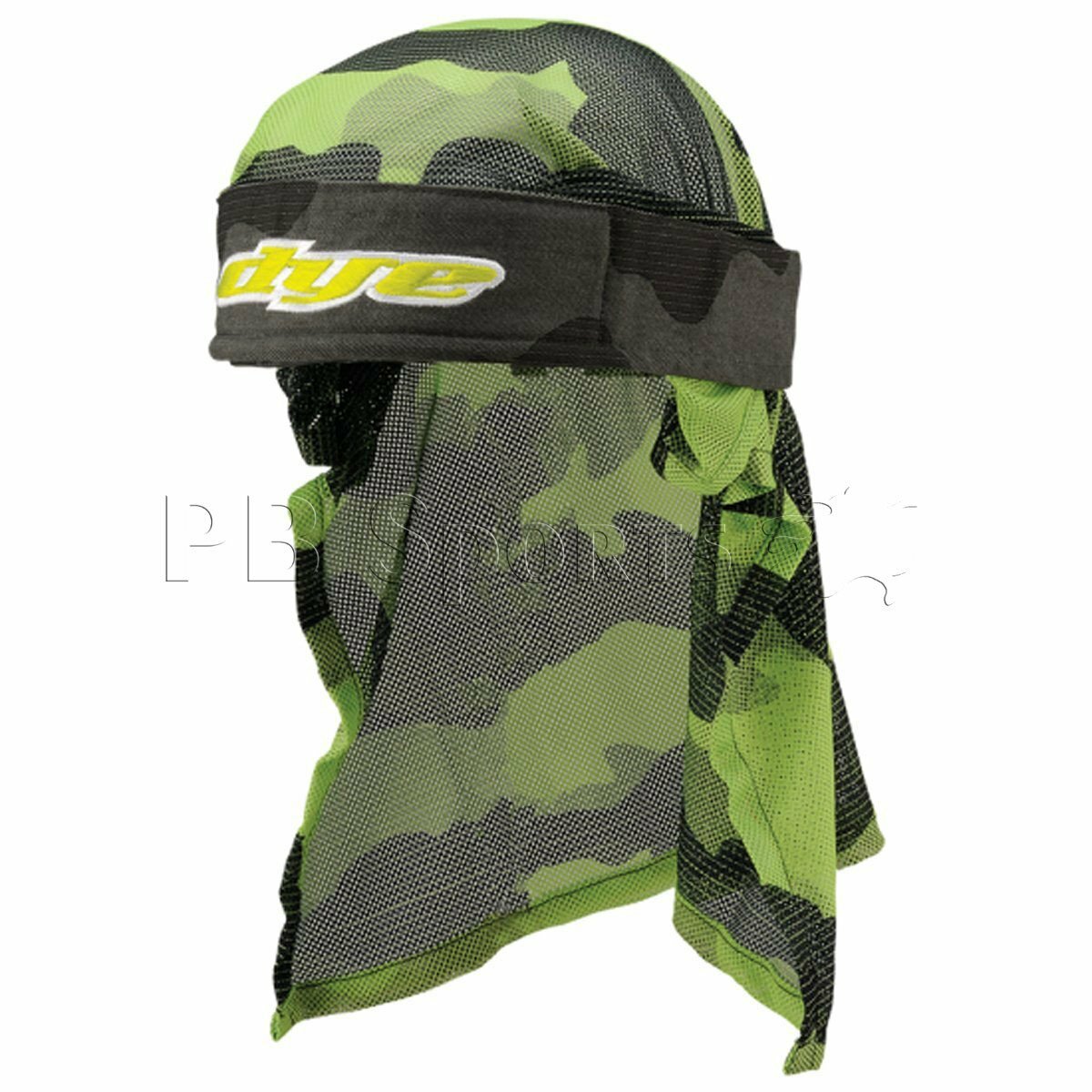 Dye Head Wrap Head Band Bomber Lime Paintball Headwrap Protection NEW