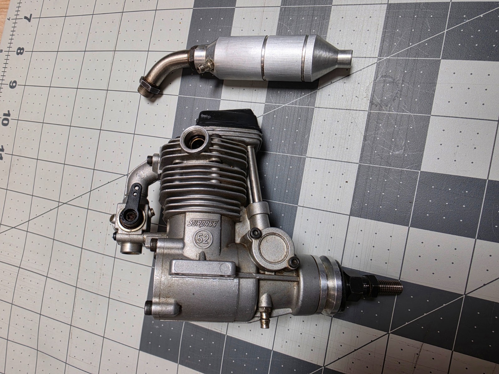 O.S. Max FS 52 S Surpass Four Stroke RC Engine