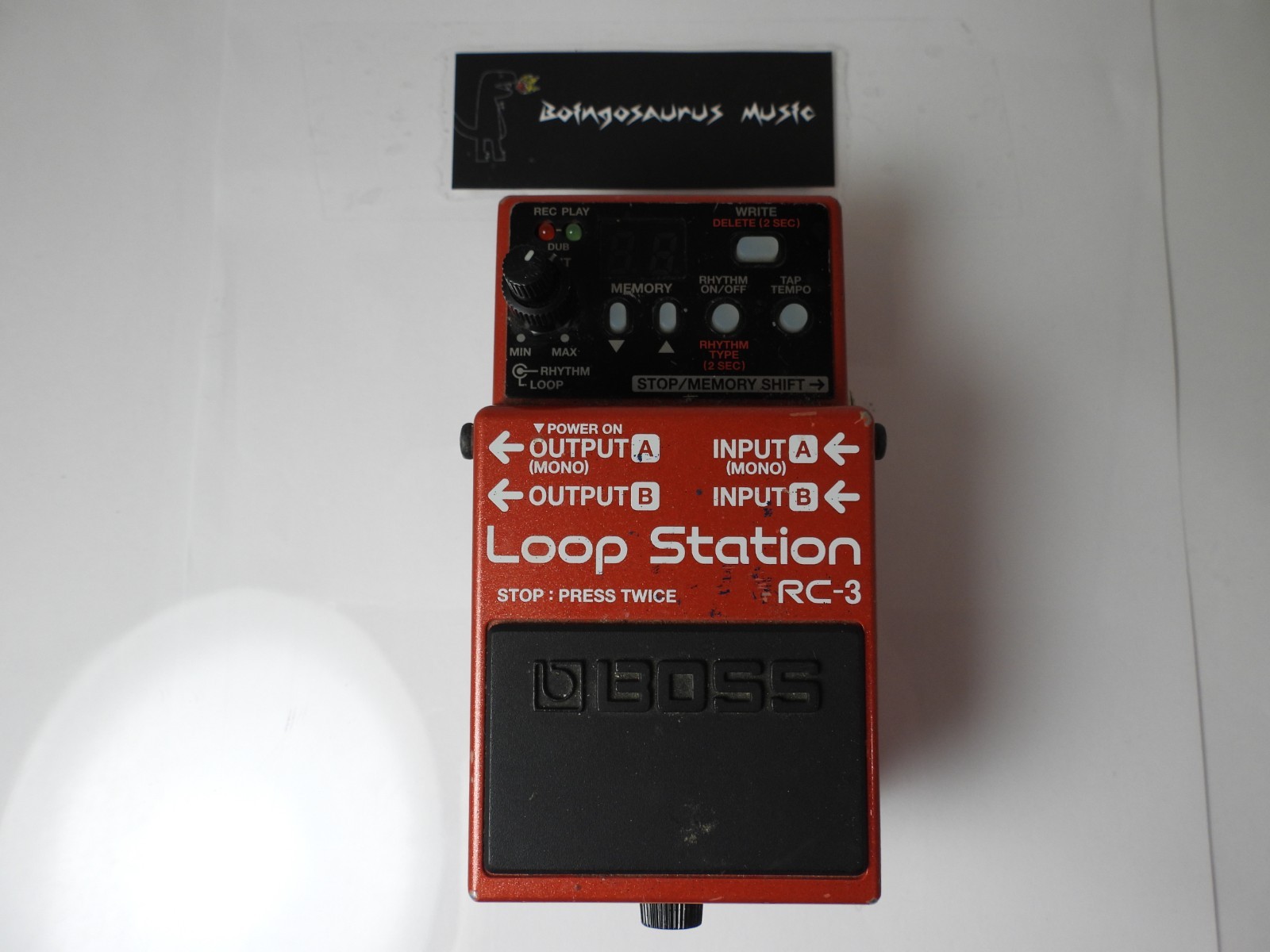Boss RC-3 Loop Station Looper Sampler Effects Pedal Phrase Sampler Free USA Ship