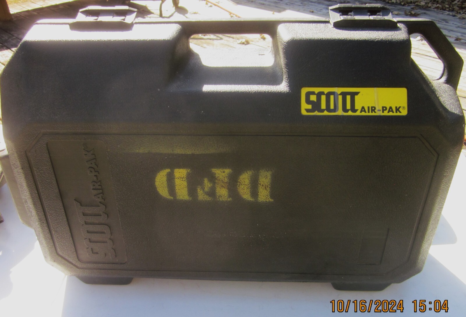 Scott AIR-PAK, air cylinder, harness and case