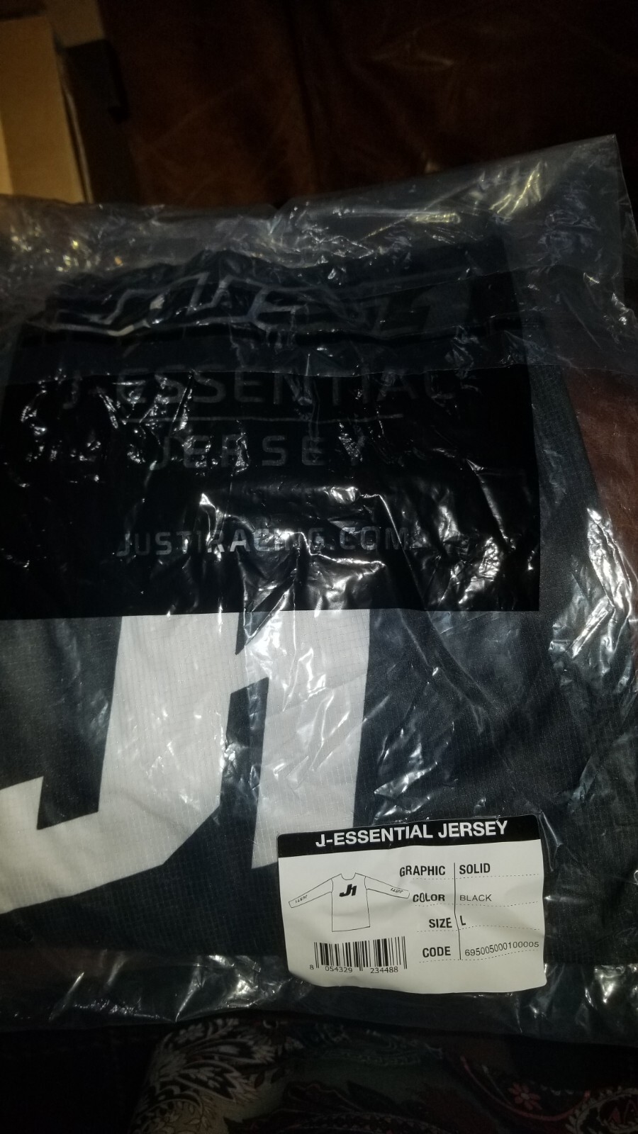 Just1 Essential Black Jersey