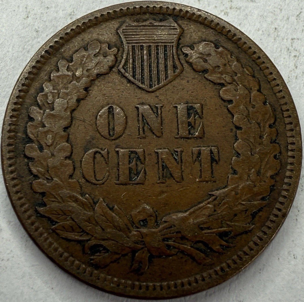 1907 Indian Head Cent Exact Coin Imaged #IND1835