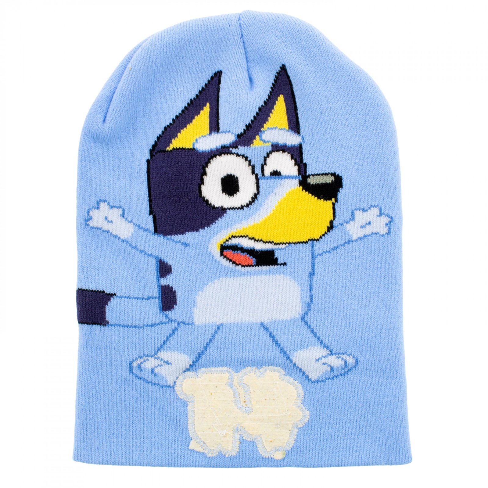 Bluey Character Youth Cuffed Beanie Blue