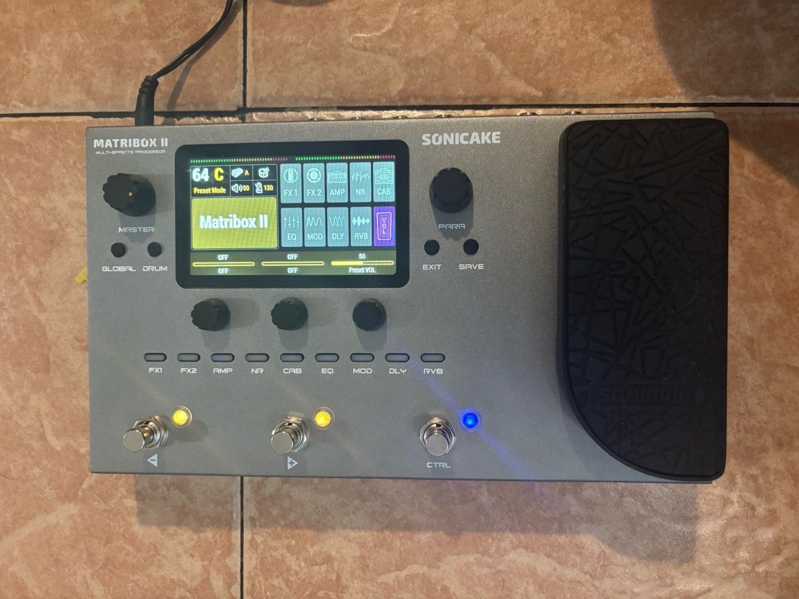 SONICAKE Matrixbox II Multi-Effects Processor Pedal USB