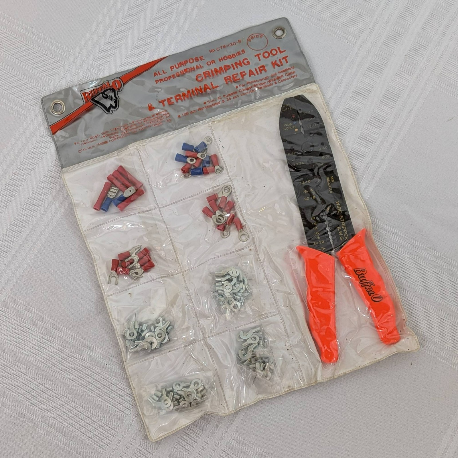 Buffalo Crimping Tool & Terminal Repair Kit - New in original packaging