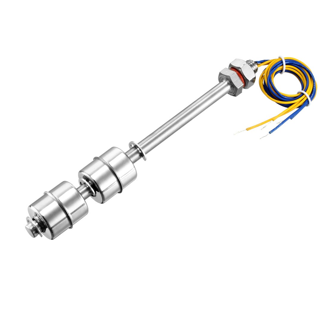 1Pcs 17cm Length Liquid Water Level Sensor Stainless Steel Vertical Float Switch