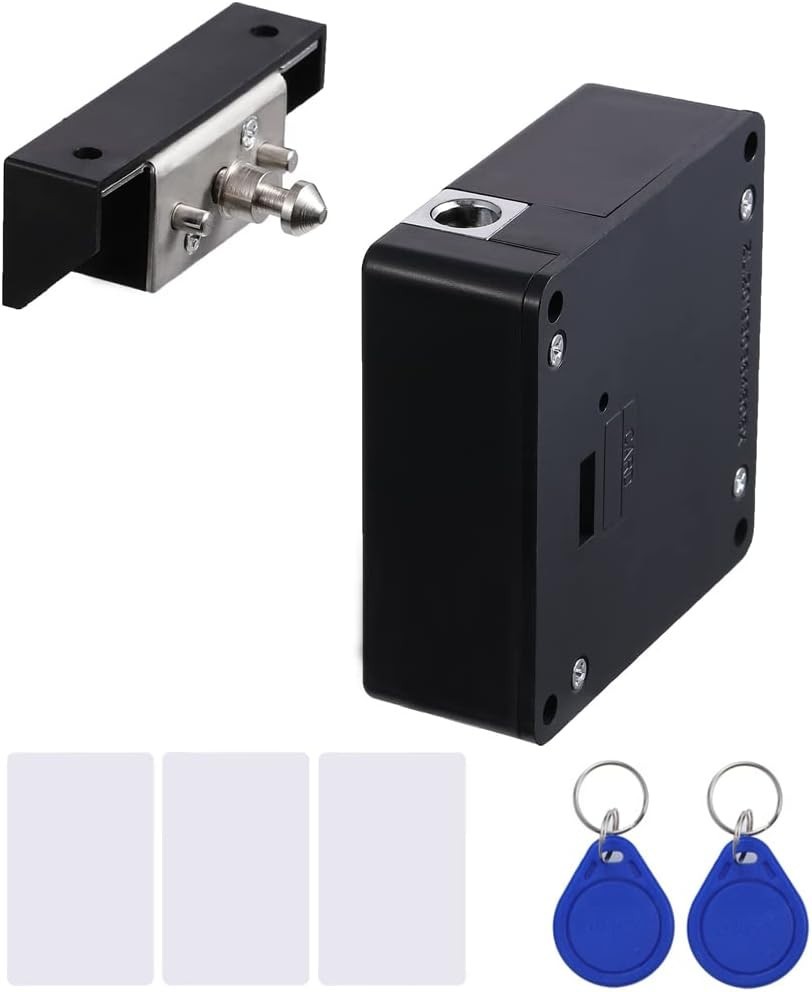 Homello RFID Lock Electronic Cabinet with USB Cable - Hidden MI-Black