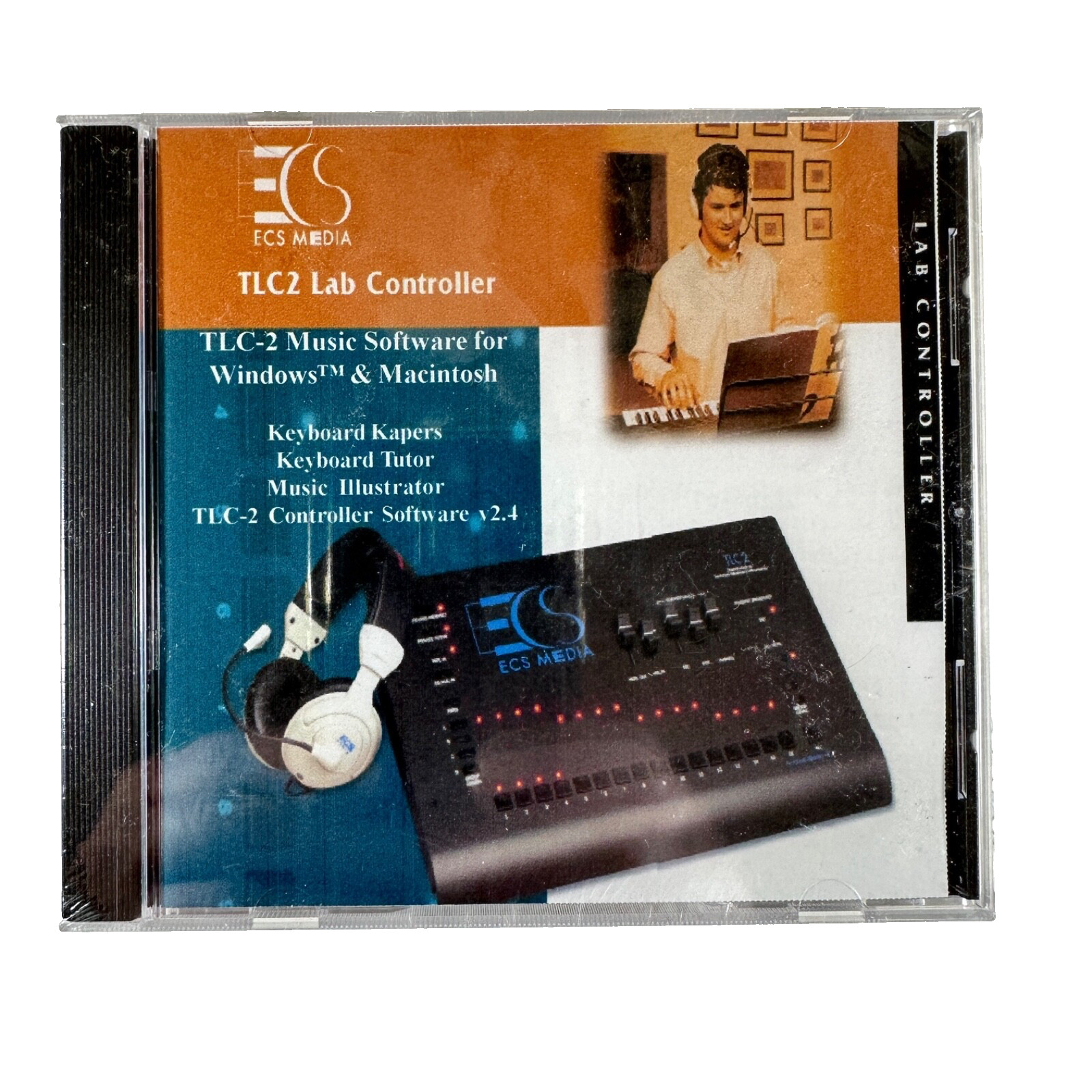 ECS Media TLC2 Lab Controller Music Software for Windows & MAC - 4 Programs NOS