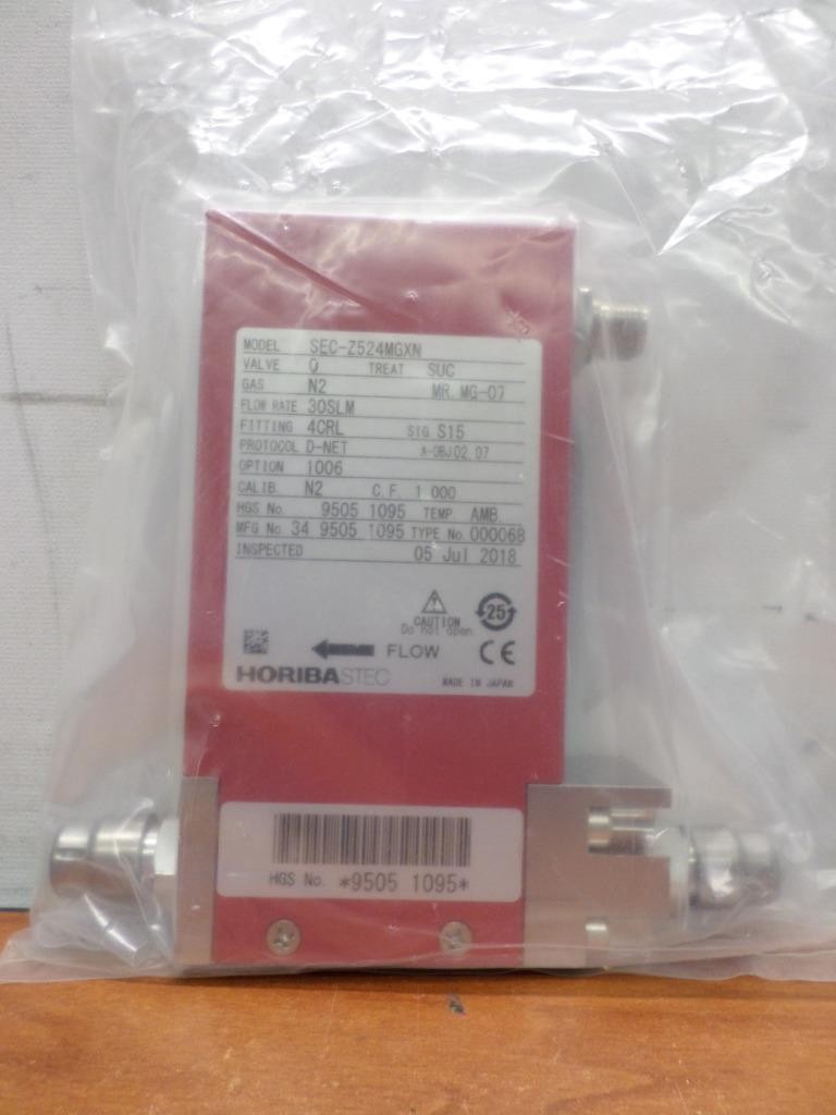 Horiba STEC SEC-Z524MGXN Gas = N2 30 SLM Option 1006 Fitting 4CRL MFC