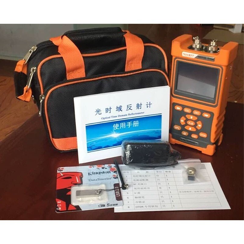 Novker NK2230 NK2230s-S1 Mini OTDR Tester Optical Time Domain Reflectometer VFL