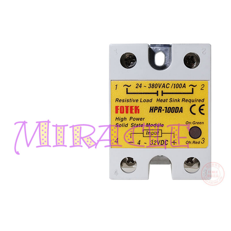 1Pc New FOR FOTEK Solid State Relay HPR-100DA
