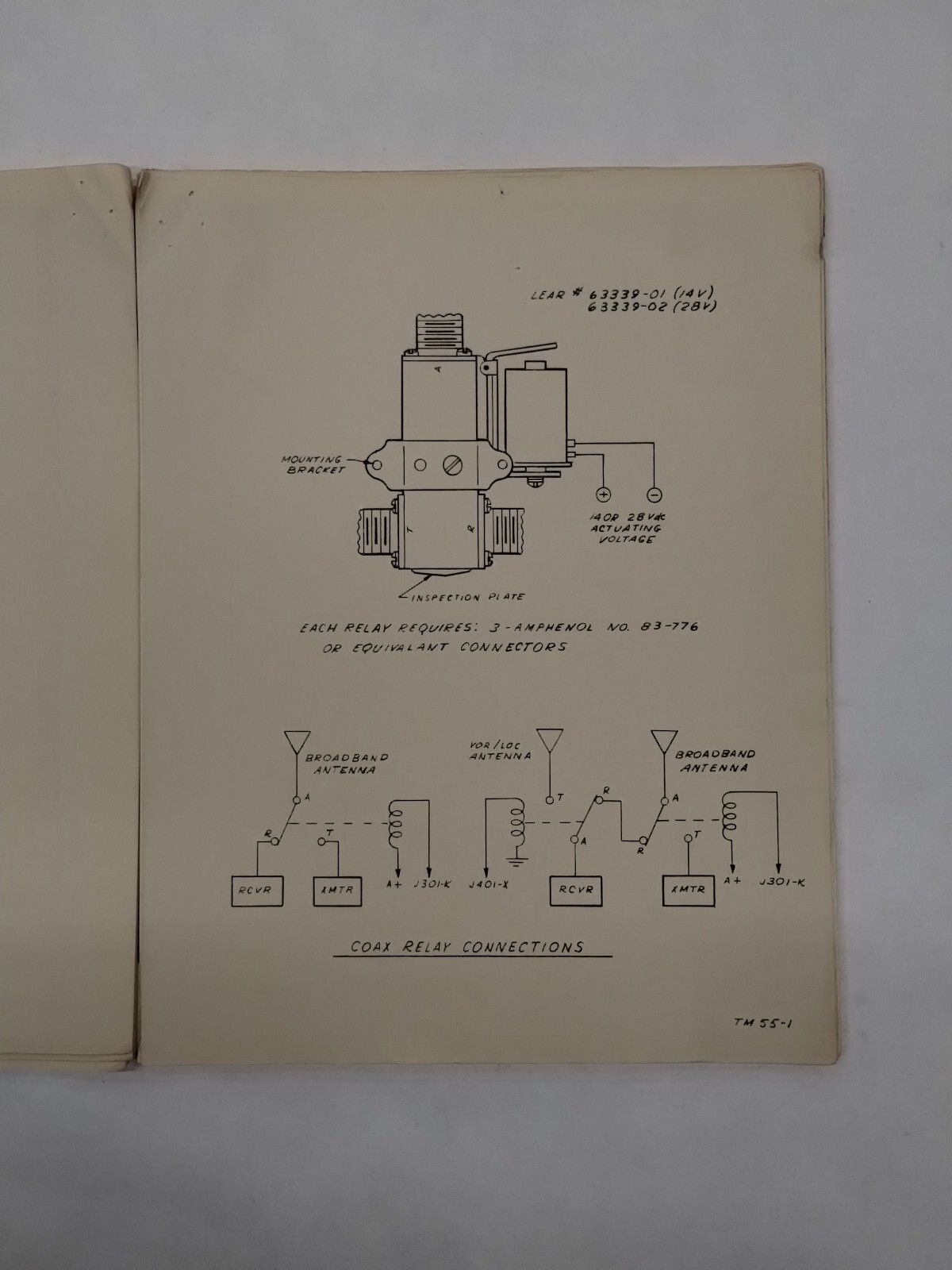 Lear Navigation-Communication System LNC-100 Installation Instructions-Original
