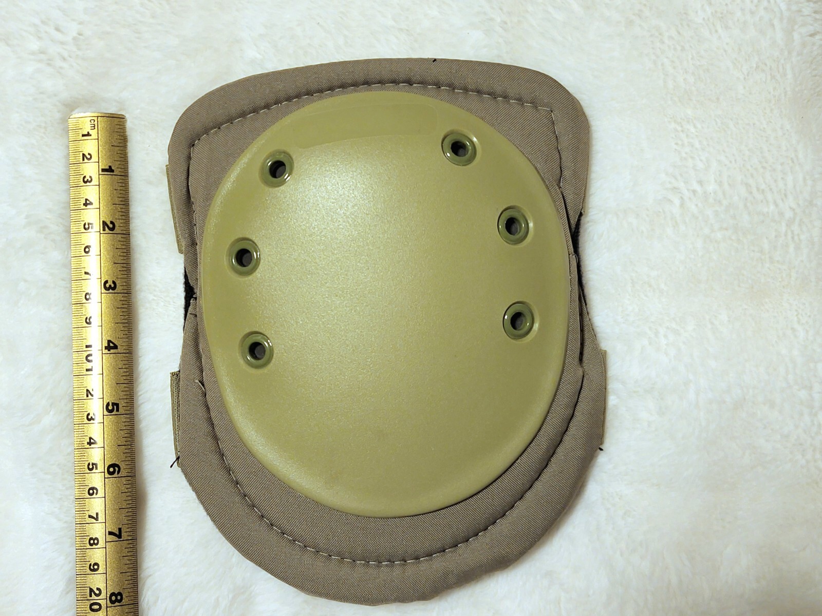 Galls Tactical Kneepads, Green, Elastic Straps With Hook And Loop Closure
