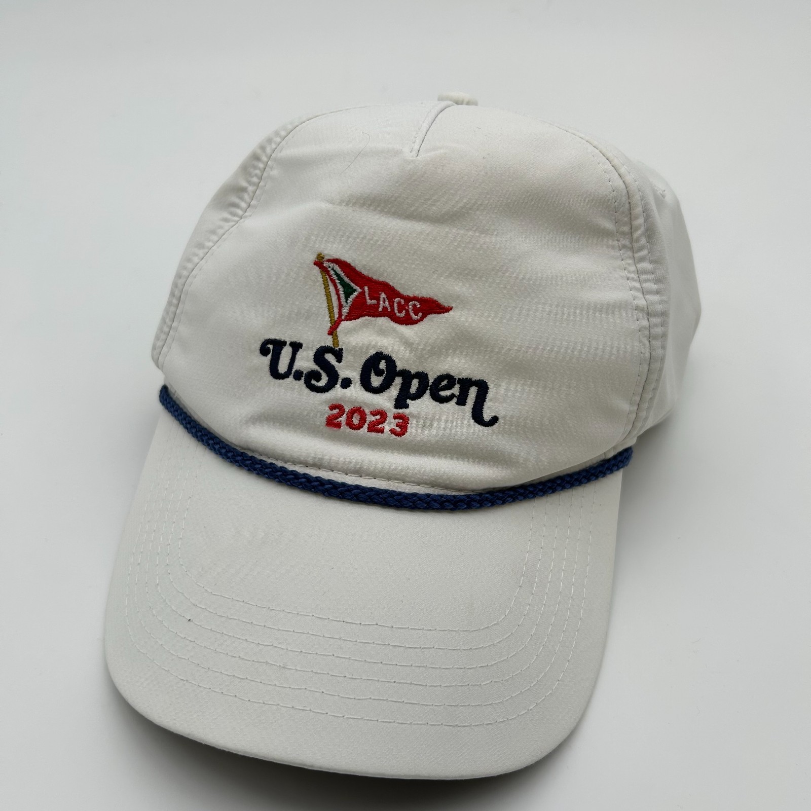 U.S. Open 2023 LACC Ahead Classic Fit Hat White Adjustable Golf Snapback Cap