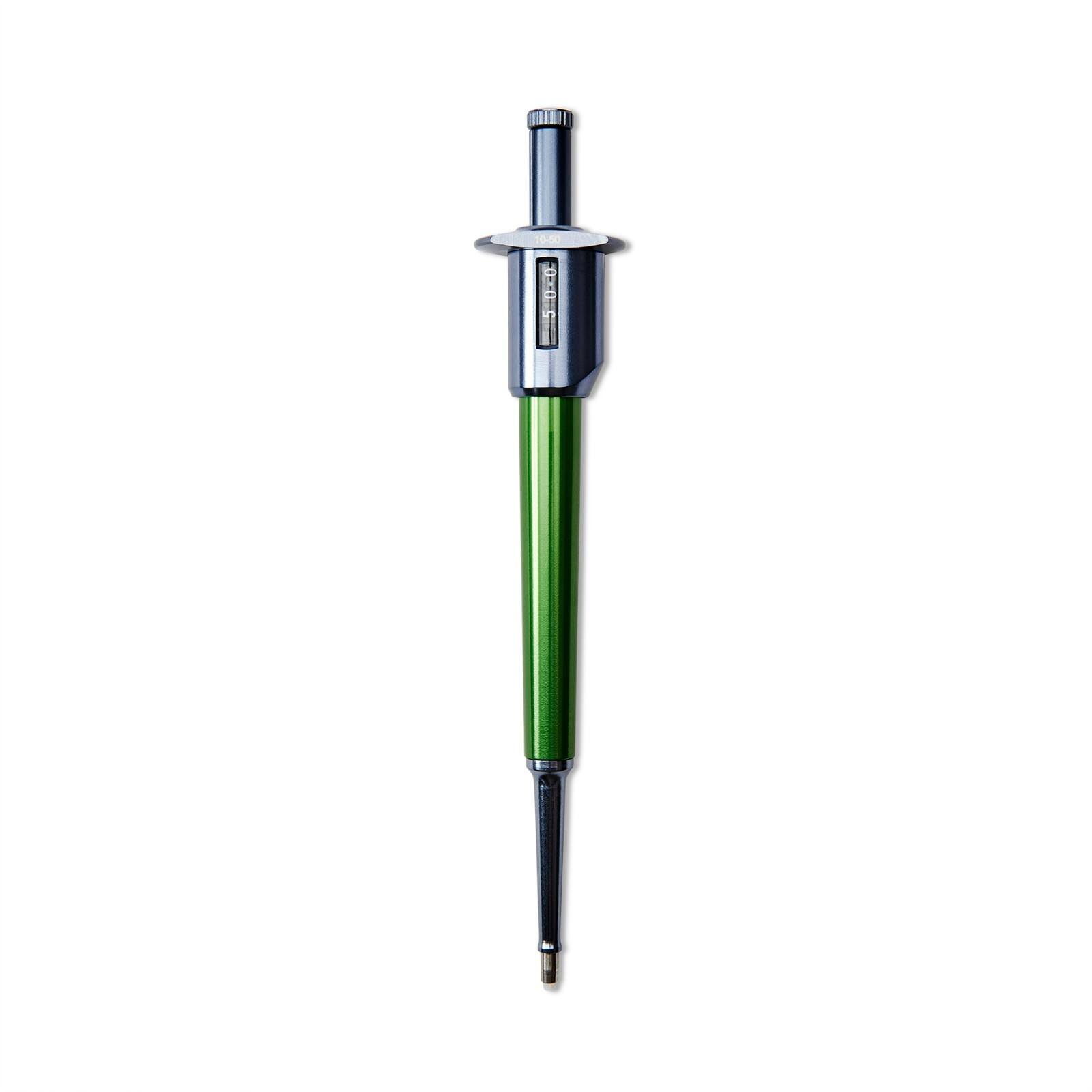 VistaLab 10-50?L Pipette, MLA, Digital, Green, #1136