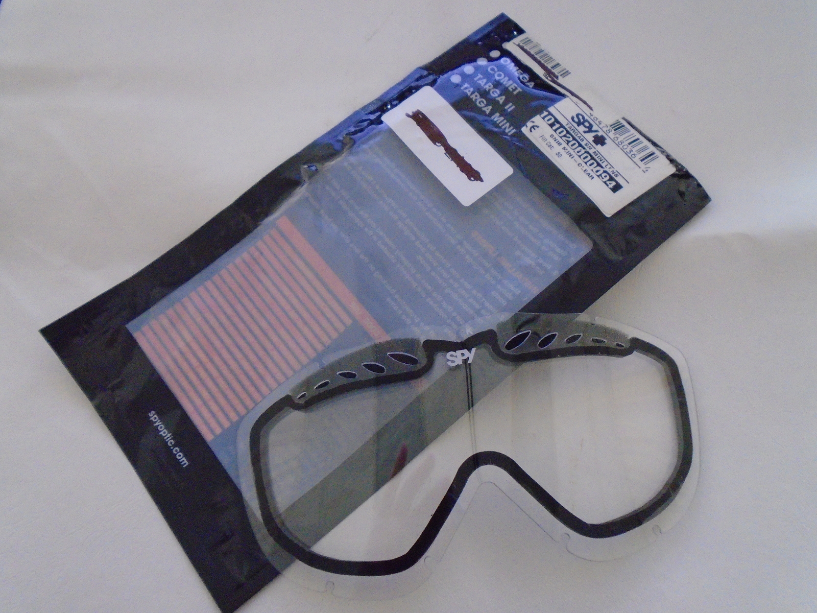 SPY 101020000094 GOGGLE TARGA8 SN MINI LENS CLEAR