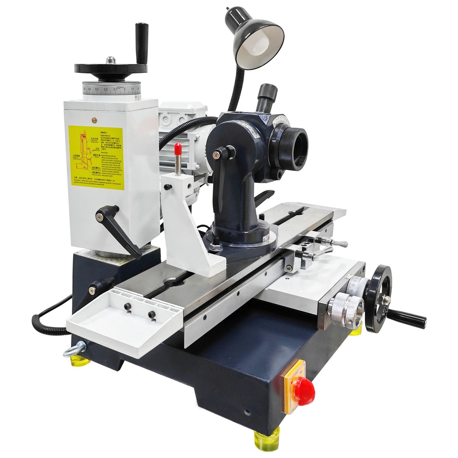 220V Universal Tool Grinding Machine Sharpener w/50Q Gun Drill Sharpening Tool