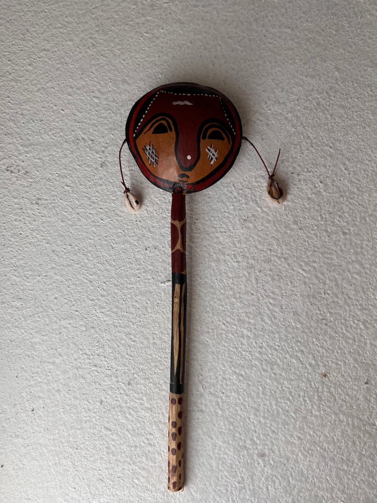 African Rattle Drum Instrument