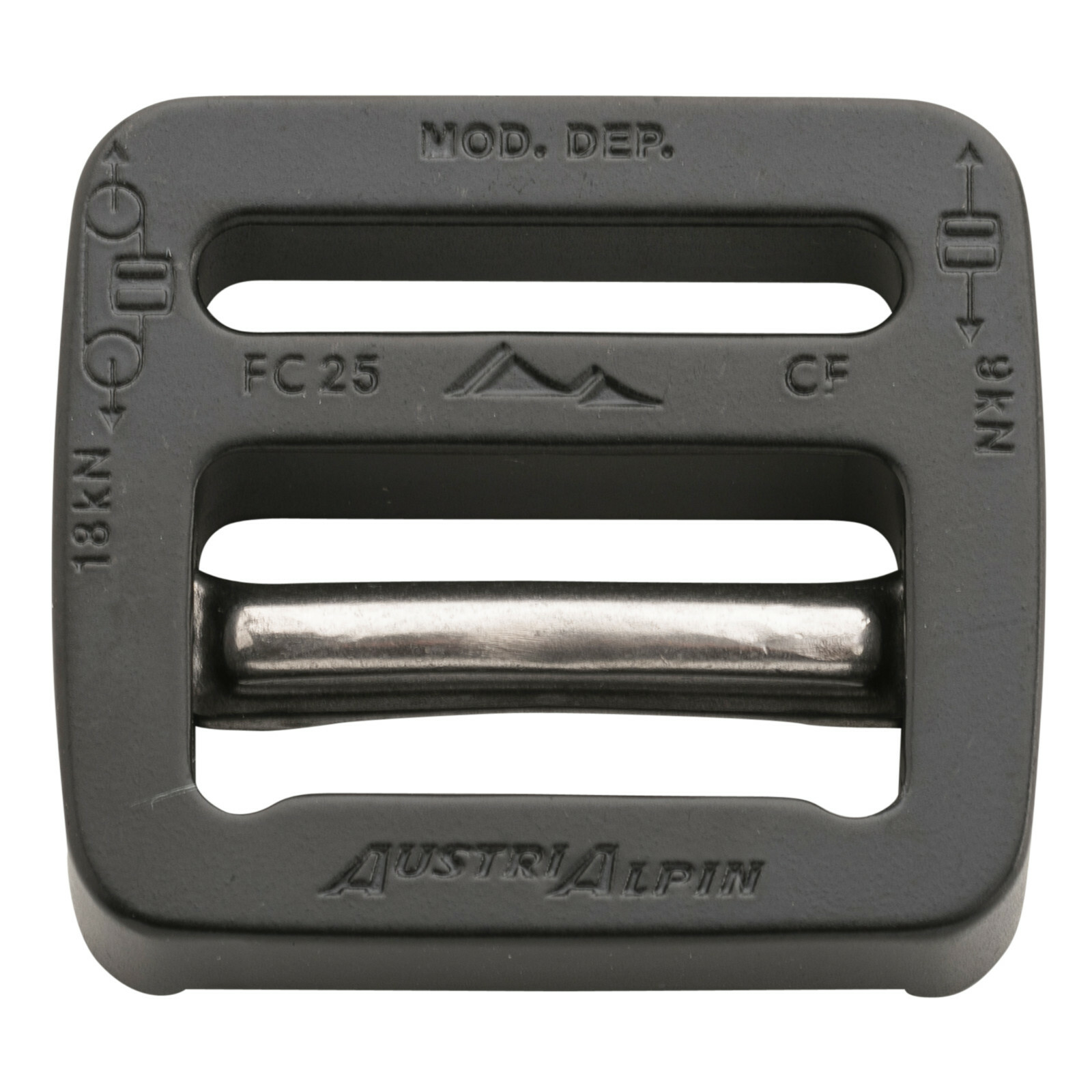 AustriAlpin Cobra Frame Adjustable 25mm Tri-Glide FC25CF-K for 25mm Webbing