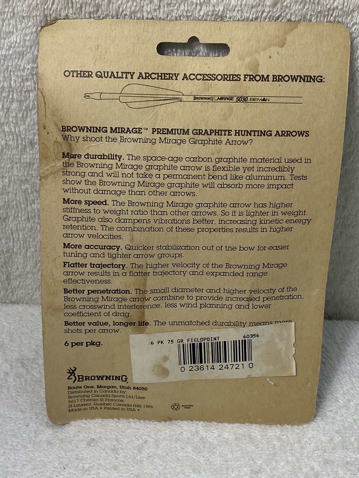 nos browning arrow tips 75 grain