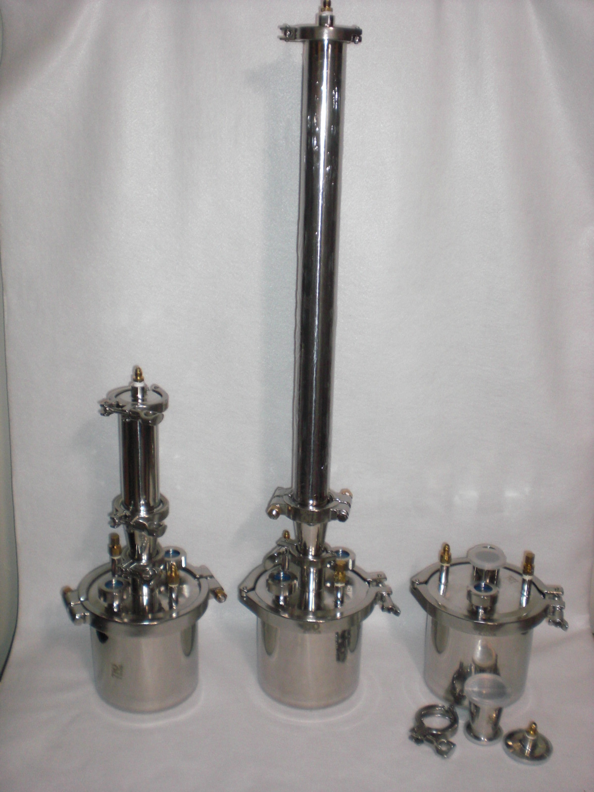 1/4" Braided Stainless ptfe 72" long line , closed loop extractor, Butane 710